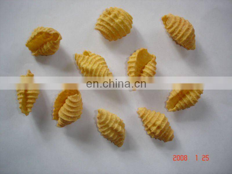Screw/Shell/Crispy Pea Inflating Food Processing Line,fried snack pellets machine by earliest,leading chinese supplier