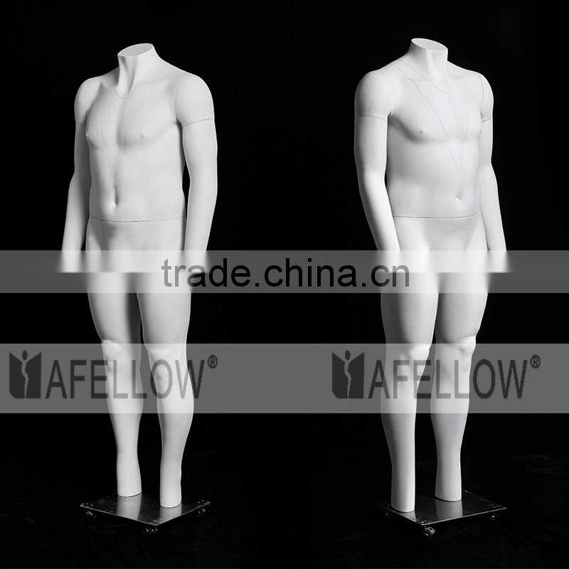 Plus Size male Mannequin movable mannequin ghost mannequins wholesale GH15