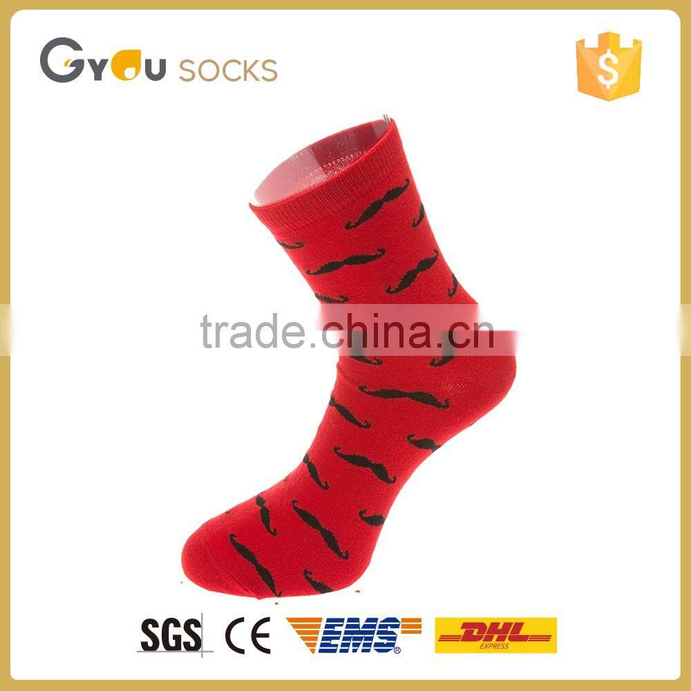 Men solid black machine knitted cotton dress-work socsk