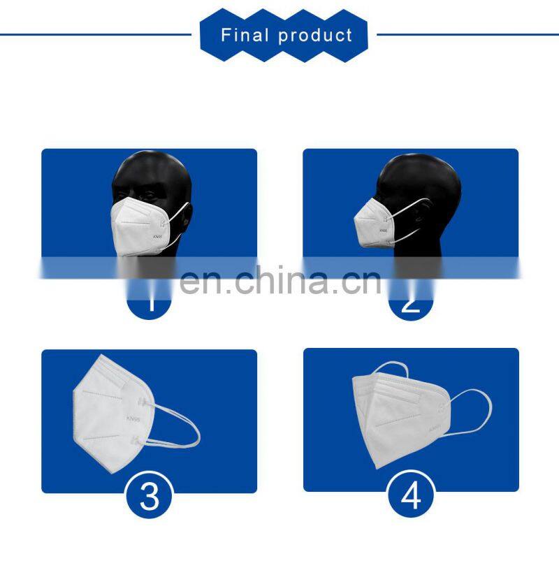 New Style Folding Anti Static Anti Dust Face Mask Machine Making for Children Male Female