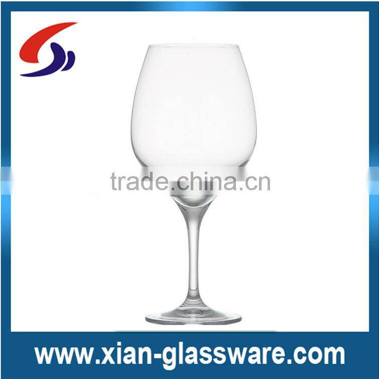 Promotional handmade transparent elegant short stem glass wine cup/wine glass/glassware for wholesale