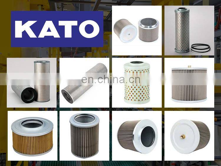 Hydraulic oil Cartridge Filter Elements for excavator KATO