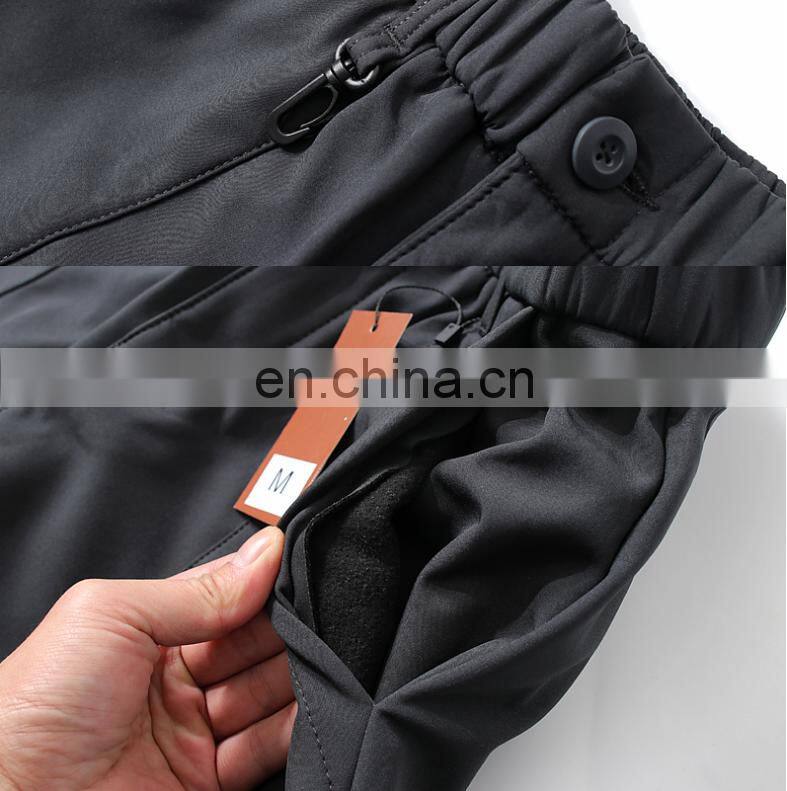 Custom brand LOGO Pants Plus Size Jogger Fitness Workout Muslim Sport Trousers Mens Clothing Winter Cargo Mens Casual Pants