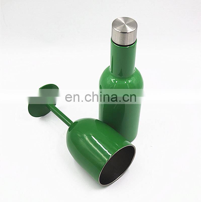 17oz Wine accessories double wall stainless steel vacuum insulated red wine tumbler