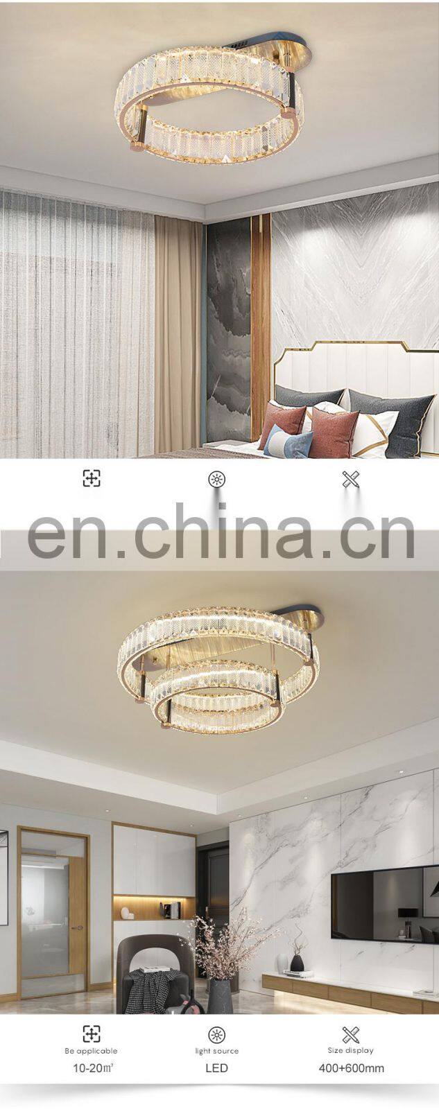 Modern Style Indoor Decoration Hotel Villa Home Dining Room Crystal Luxury Ceiling Light
