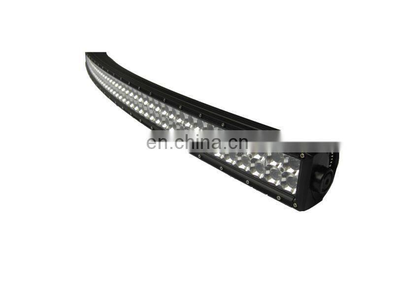Lantsun 50inch curved car roof top light bar 288w Aluminum Housing light bar