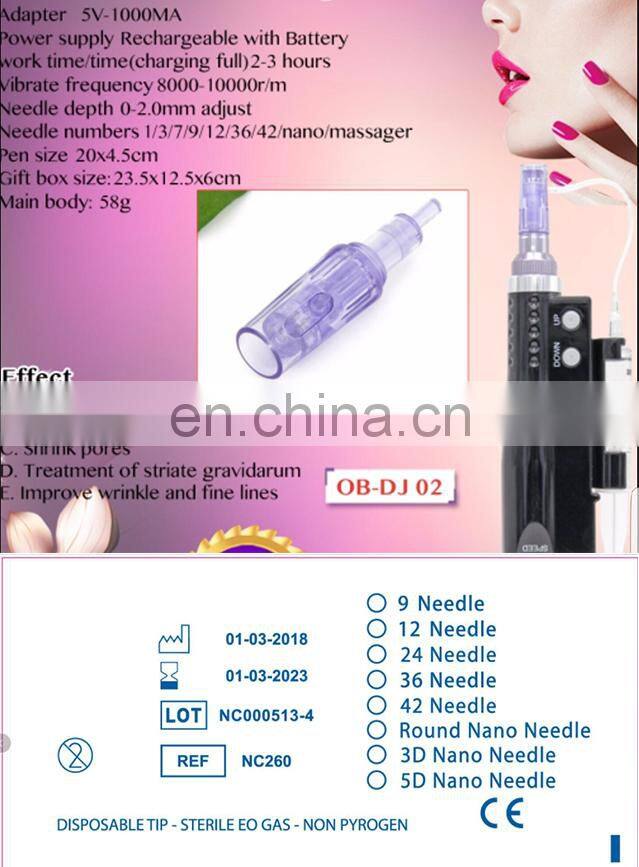 Home use derma rolling system derma pen for Skin Rejuvenation face Lifting