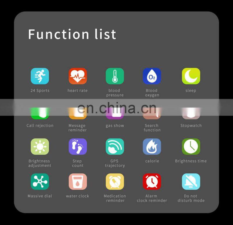 AK26 Blood Pressure BT Call Smart Watch Heart Rate Sleep Local Music Player AK26 Music Smartwatch