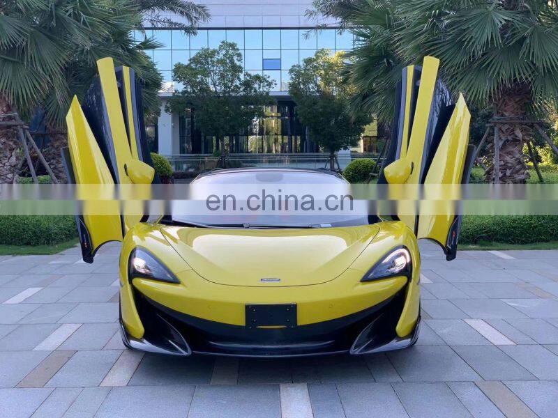 Runde Carbon Fiber Front Bumper Rear Bumper Side Skirt Spoiler Hood For Mclaren 540C 570S Upgrade 600LT Style Body Kit