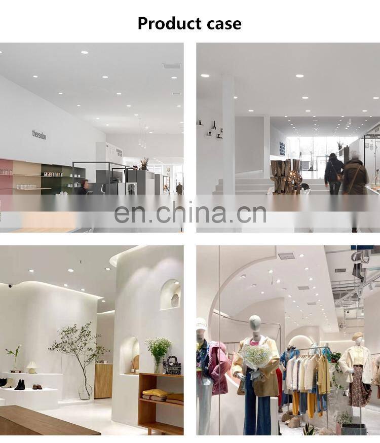 ALLWAY Modern Design Square Shape Wide Beam Angle Home Office Hotel 12W 18W 25W Led Slim Downlight