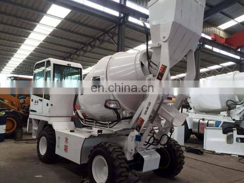 4.0 cubic meters Cement mixing machine portable concrete drum mixer