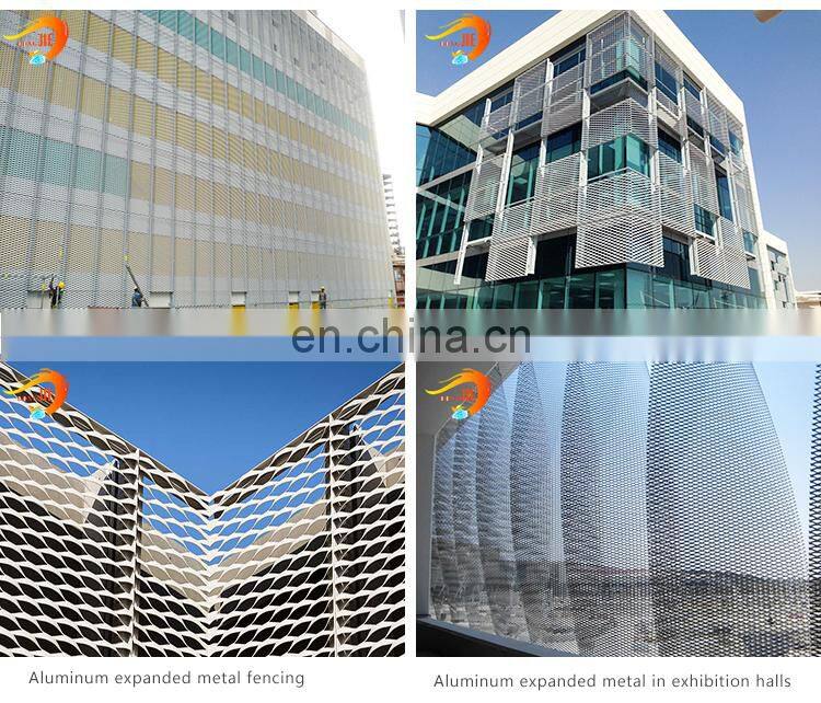Building decorative exterior expanded metal facades curtain walling