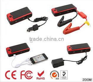 Multi-function jump starter with dual USB port | car battery with boost amps