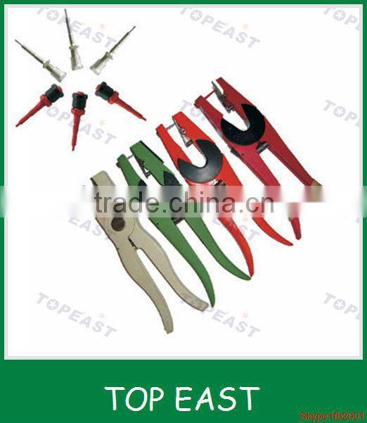 Animal ear tag pliers