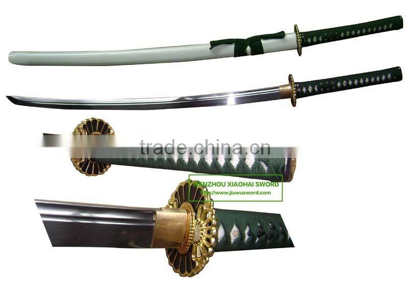 high quality damascus steel high carbon steel dragon handmade katana samurai sword HK065