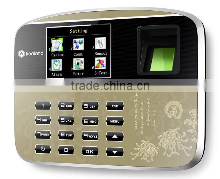 Realand A-F191 Biometric fingerprint time attendance machine