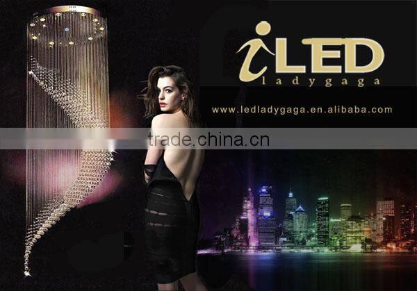 New design rock crystal chandelier pendants