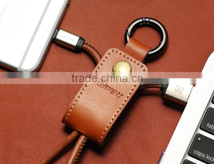 Mini western leather Remax usb cable