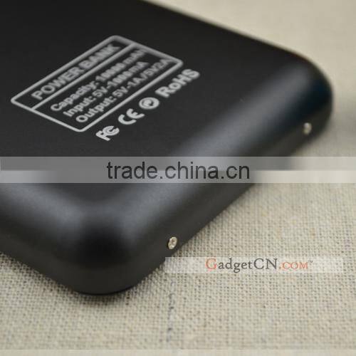 Dual output 10000mah solar mobile charger