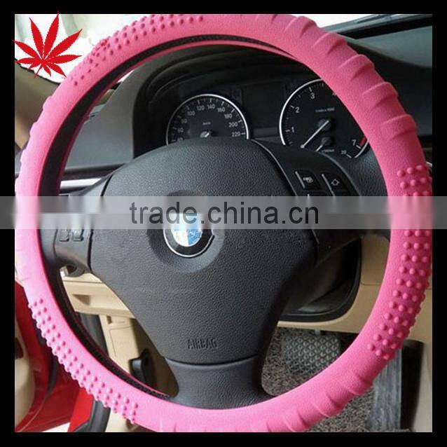 design your silicone swift car steering wheel cover