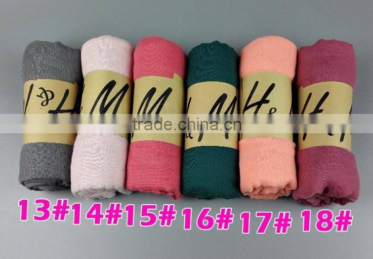 Wholesale Long Soft Large Plain Viscose Shawl