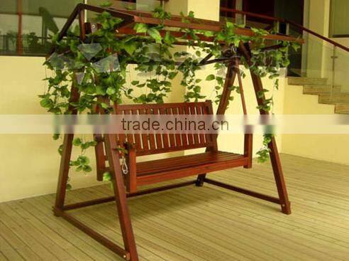 Wood Hanging Porch Swing/outdoor furniture/Garden Swing