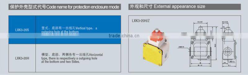 LXK3 zippy micro switch, limit switch price, magnetic limit switch