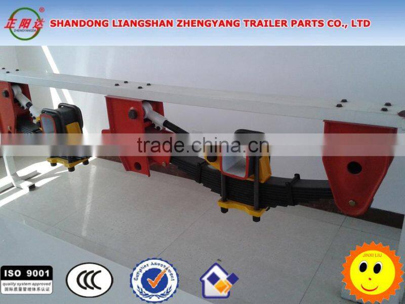 2015 hot sale semi trailer suspension parts german type suspension for trailer,trauck trailer