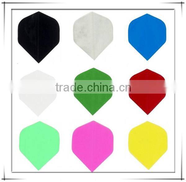 China Factory Plain Custom PET Feather Dart Flights