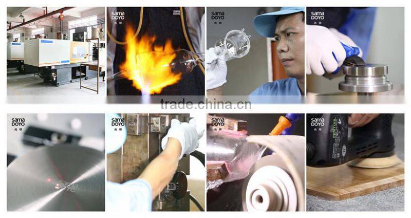 "SAMADOYO" Clear Glass Jug/ Kettle/ Bottle With Stopper