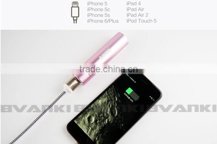 Durable braided USB cable for iphone 5 braided cable for iphone 6