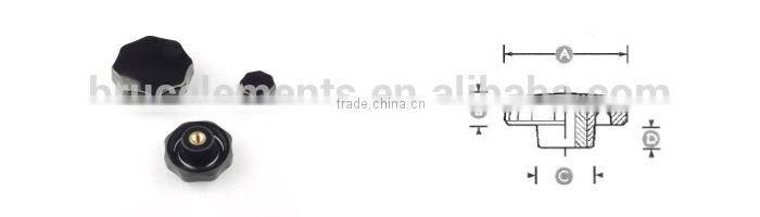 Eight-Lobe Knob gloss finish Duroplastic BE12.1265