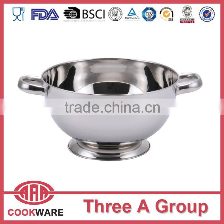 3 pcs set stainless steel mixing bowl set with grater