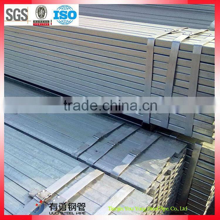 2.5 inch galvanized square steel pipe astm A500