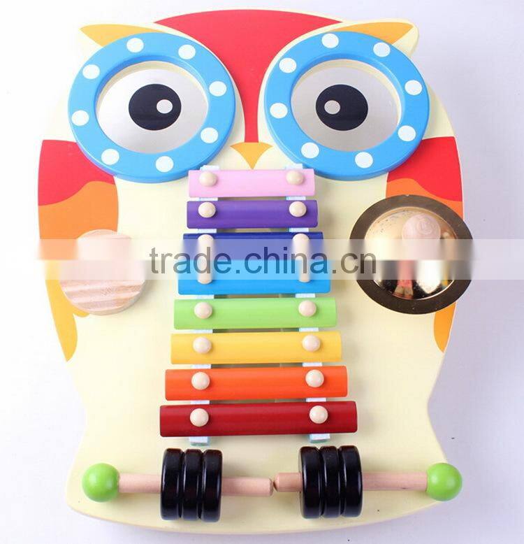 EN71/ASTM high quality wooden musical toys for children OEM/ODM wooden kids learning xylophone