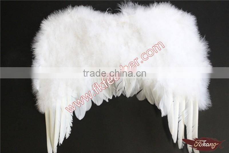 Wholesale Feather Angel Wings With Gold Lridescent For Party Supplies
