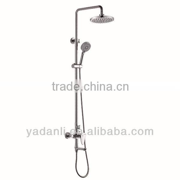 chrome rain shower faucet with single handle -9109