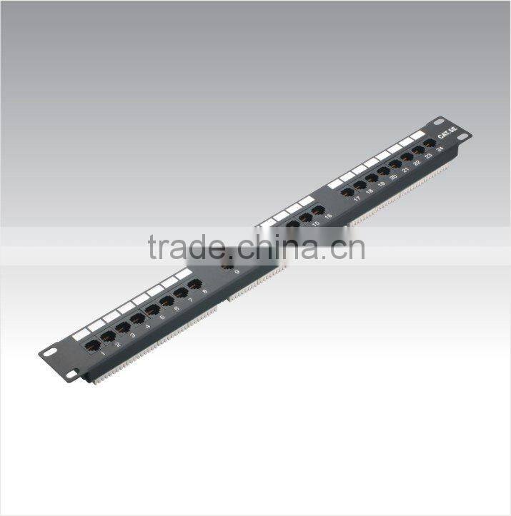 1u 24port patch panel