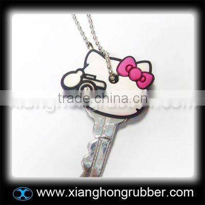 Soft PVC keychain, with fancy designs