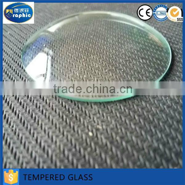 High transmittance customized curved wrist watch glass