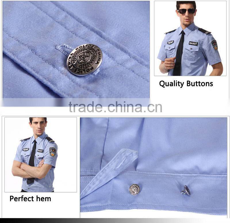 Cheap Security Shirt Uniform,Customize Security Guard Uniform Shirts