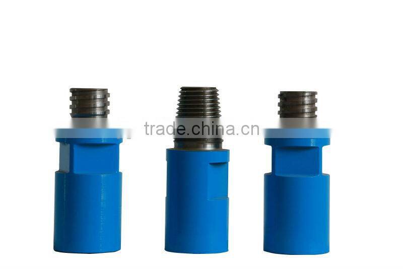 mining machine parts pin box drill rods sub/Rock drilling machine