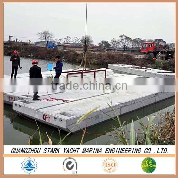 Factory Price High Quality Concrete Floating Dock/float pontoon