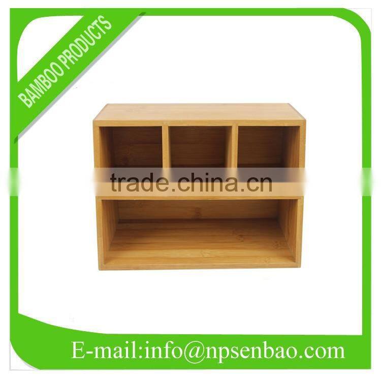 New wholesale bamboo storage box for sundries