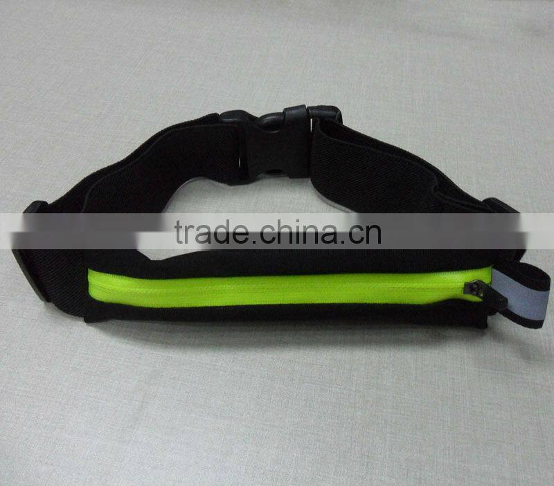 Wholesale custom sport waistbag for outdoor/Factory comfortable sport gym waistbag/ adjustable strap waistbag for sale
