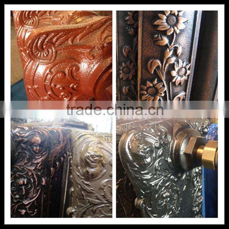antique style heating radiators home using mult-color choice