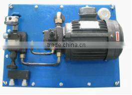 Hydraulic trainer,pneumatic trainer,XK-QDYY1A PLC control double side hydraulic and pneumatic transmission equipment