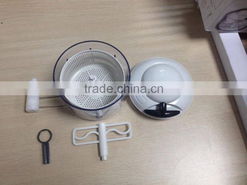 White Color Manual chopper for herbs, fruits and vegetables