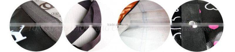 New products promotional woven zipper bag for women bag