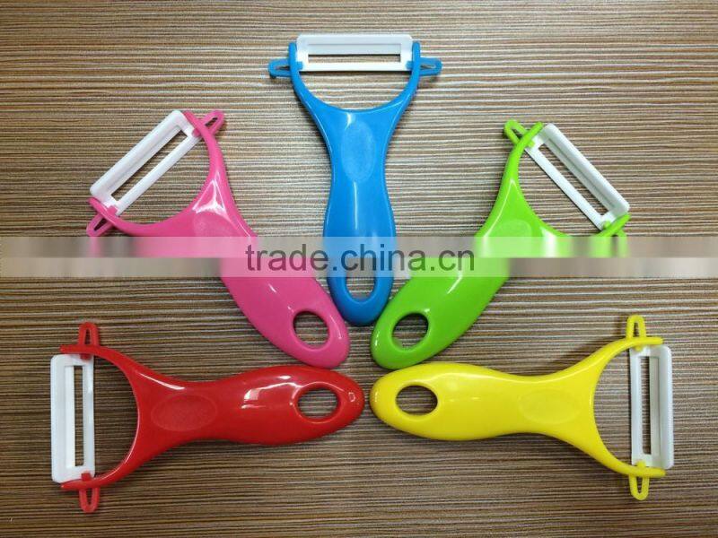 high quality comfortable durable vegetable ceramic potato peeler,stock wholesale household miracle sweet potato peeler&zesters